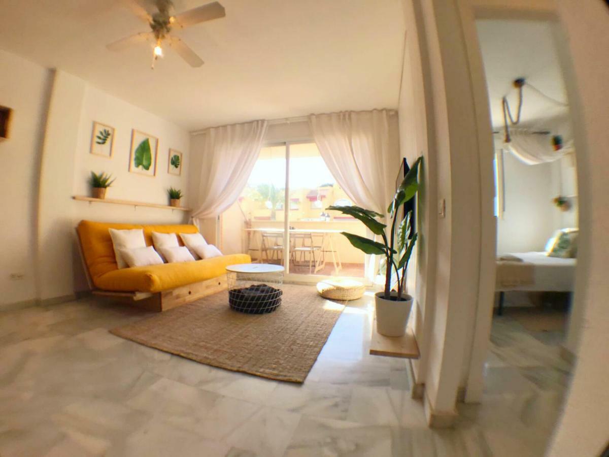 Roquetas Beach House Apartamento Fresco Con Piscina Roquetas de Mar Bagian luar foto