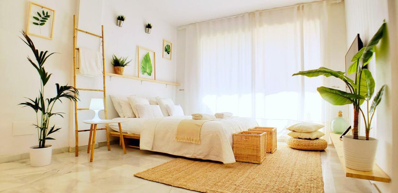 Roquetas Beach House Apartamento Fresco Con Piscina Roquetas de Mar Bagian luar foto