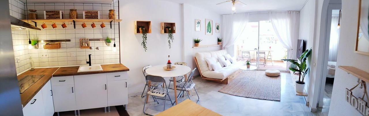Roquetas Beach House Apartamento Fresco Con Piscina Roquetas de Mar Bagian luar foto