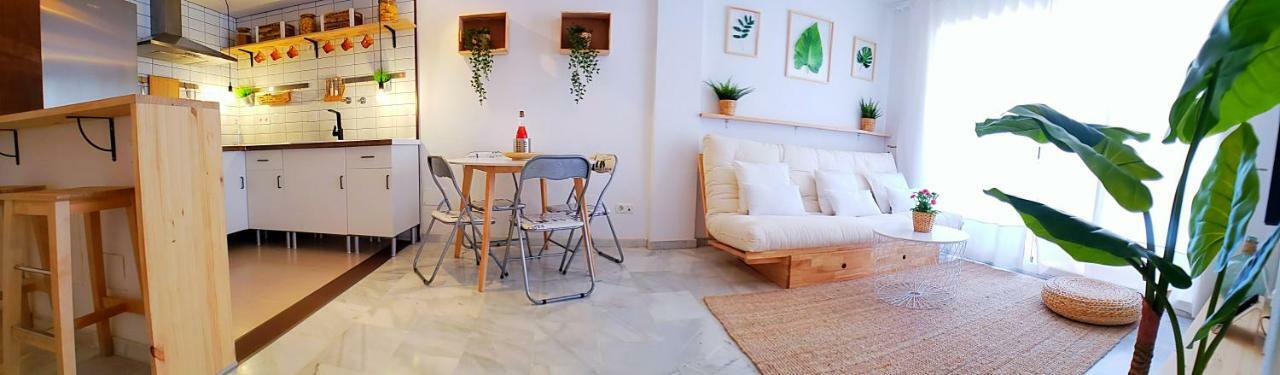 Roquetas Beach House Apartamento Fresco Con Piscina Roquetas de Mar Bagian luar foto